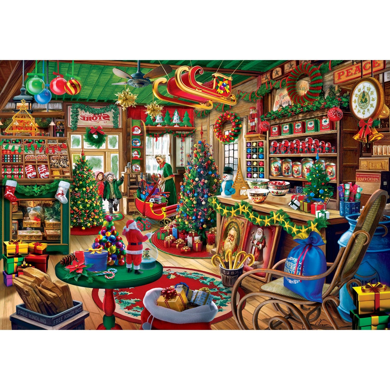 Signature Collection - Festive Finds 2000 Piece Jigsaw Puzzle - Image 2