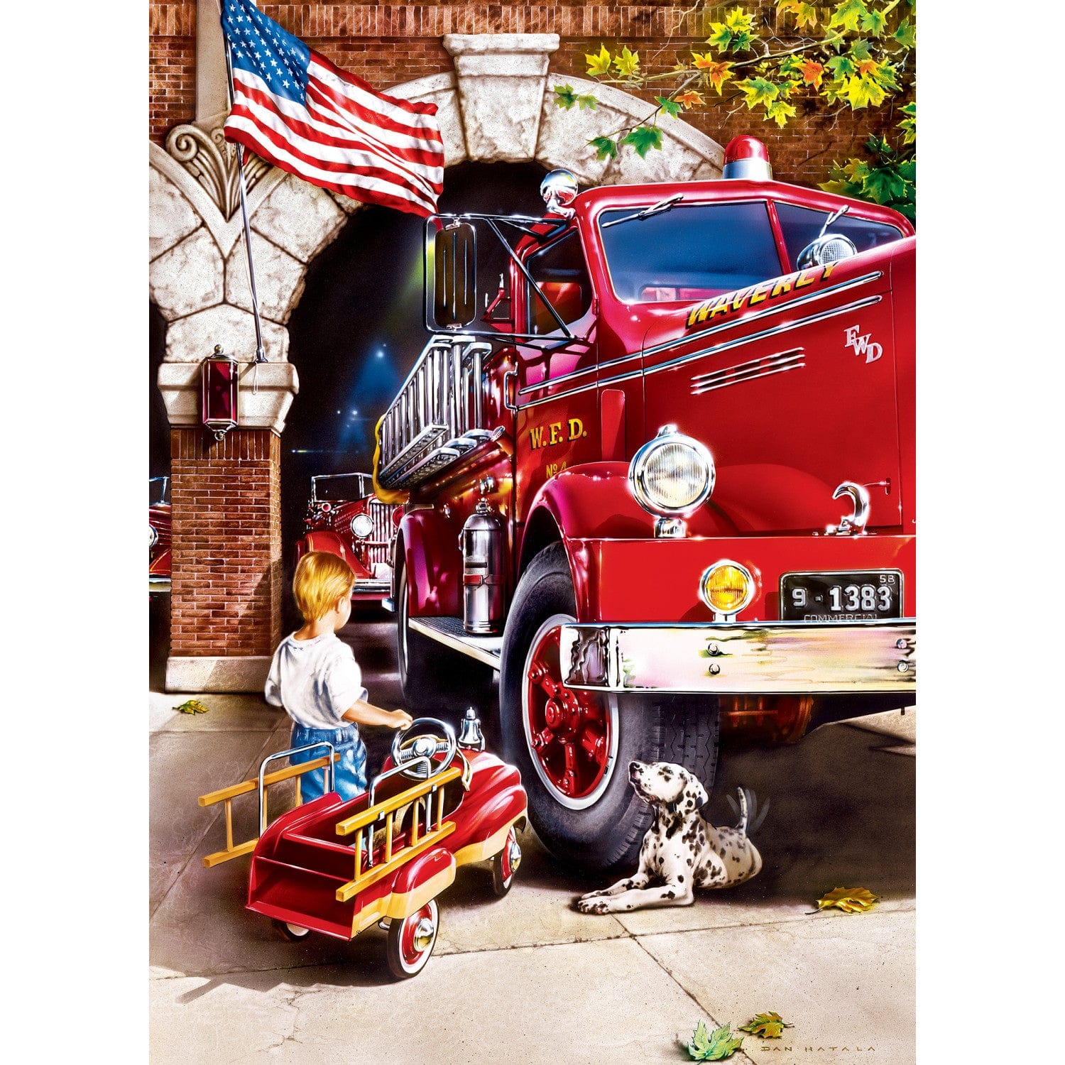 Firehouse Dreams - Jigsaw Puzzle