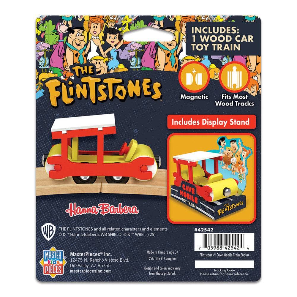 The Flintstones - Cave Mobile Wood Toy Train Engine - Image 3