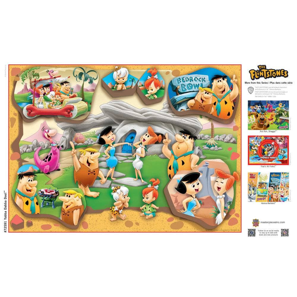 The Flintstones - Yabba Dabba Doo 1000 Piece Jigsaw Puzzle - Image 4