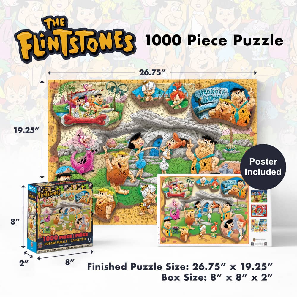 The Flintstones - Yabba Dabba Doo 1000 Piece Jigsaw Puzzle - Image 5