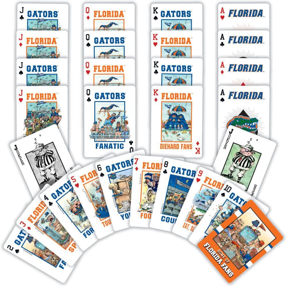 Florida Gators Fan Deck Playing Cards - 54 Card Deck - Image 2