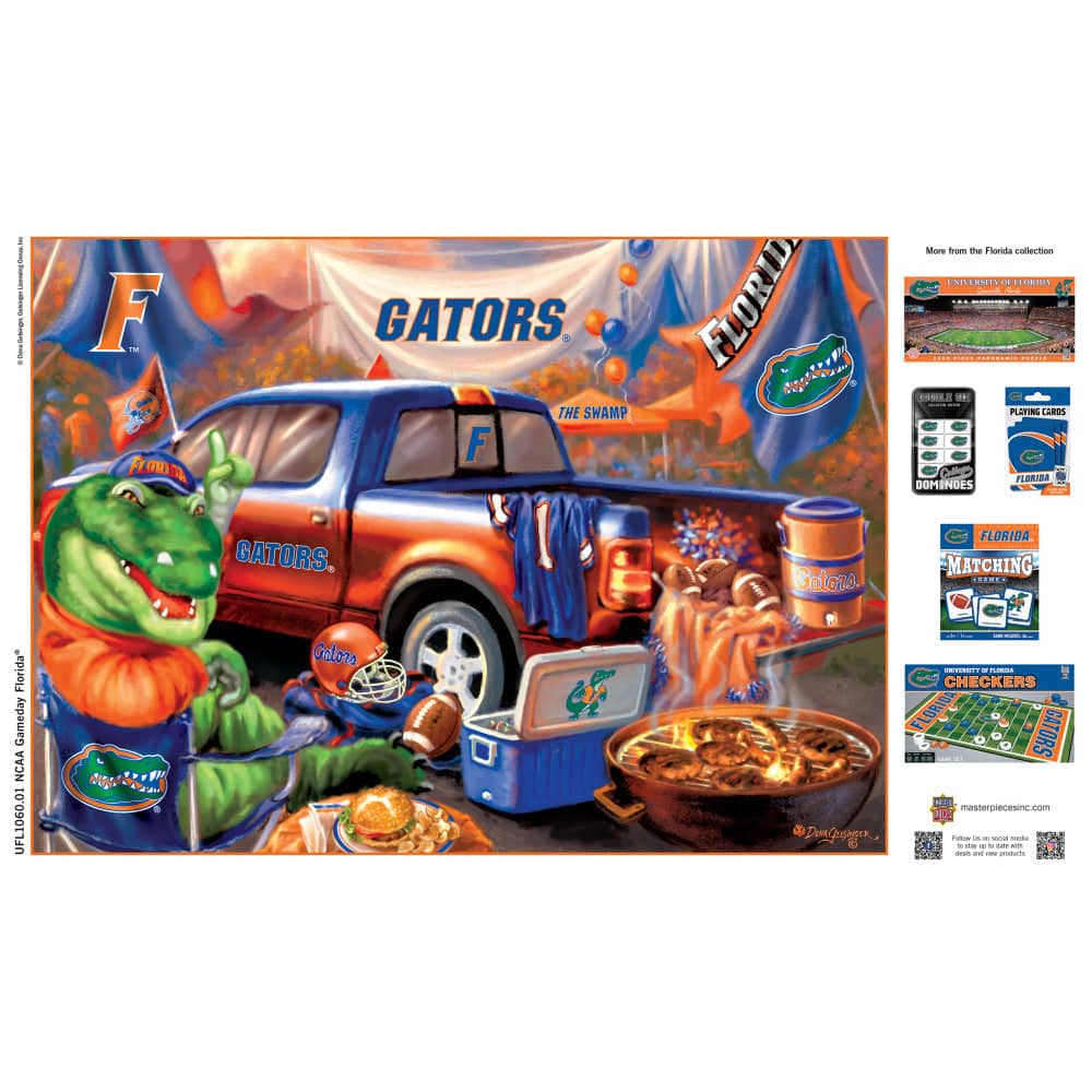 Florida Gators - Gameday 1000 Piece Jigsaw Puzzle - Image 4