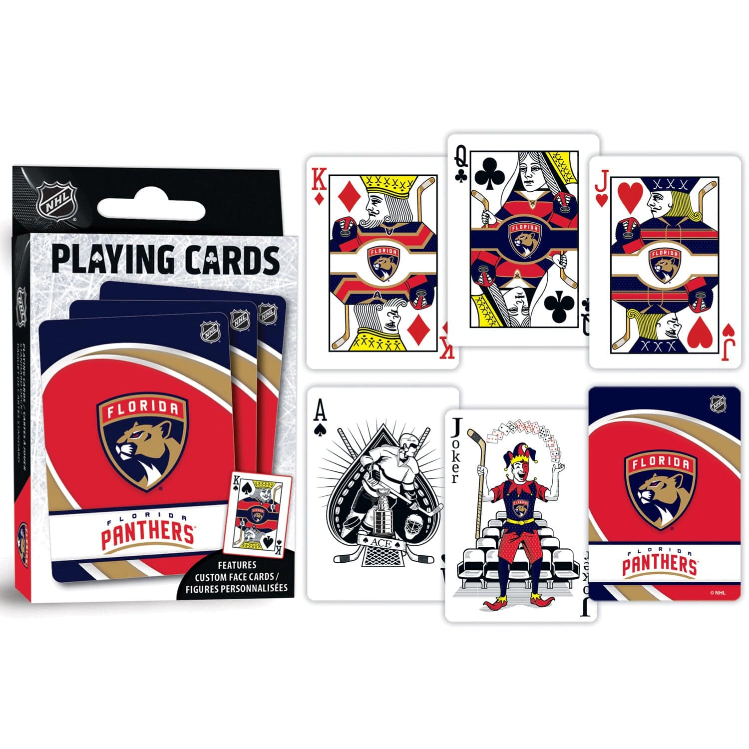 Florida Panthers Playing Cards - 54 Card Deck - Image 3