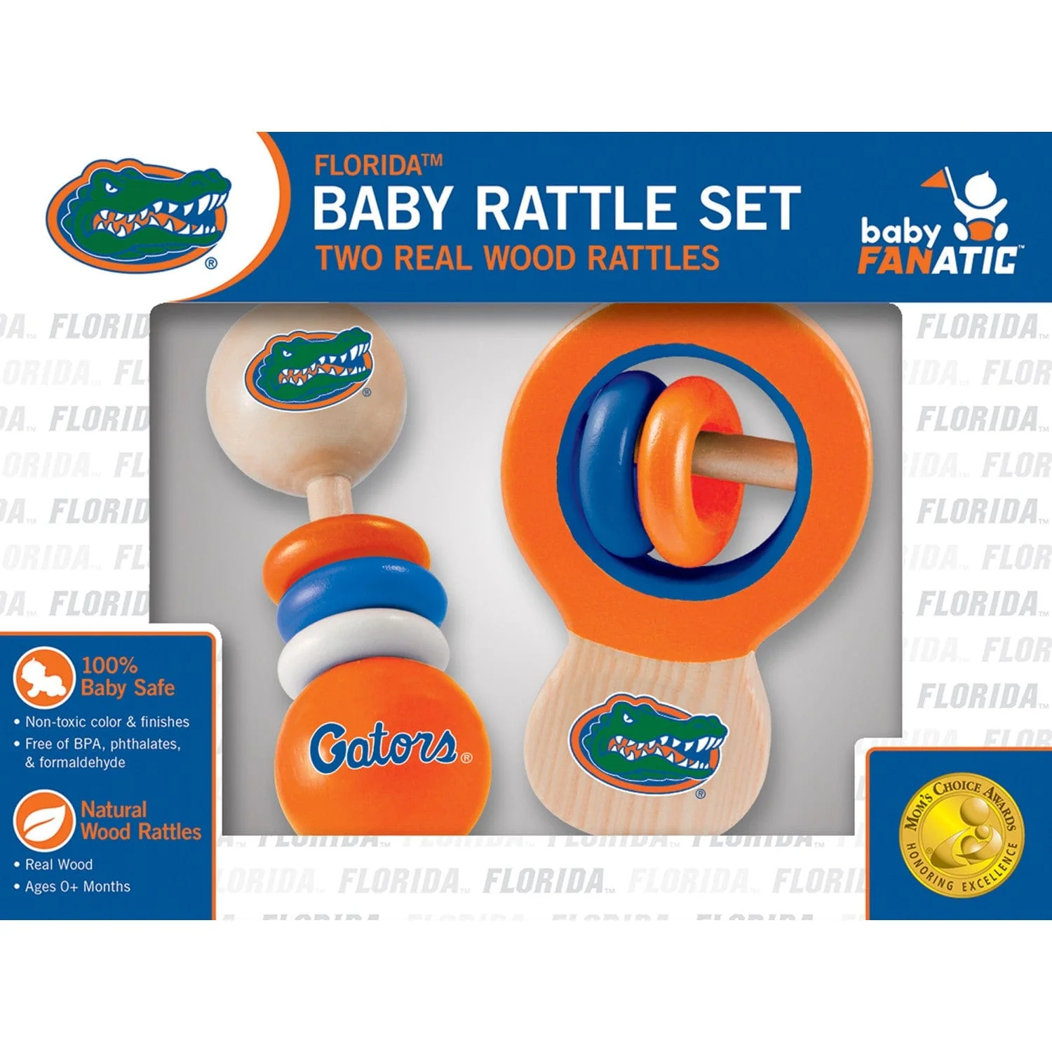 Florida Gators - Baby Rattles 2-Pack - Image 2