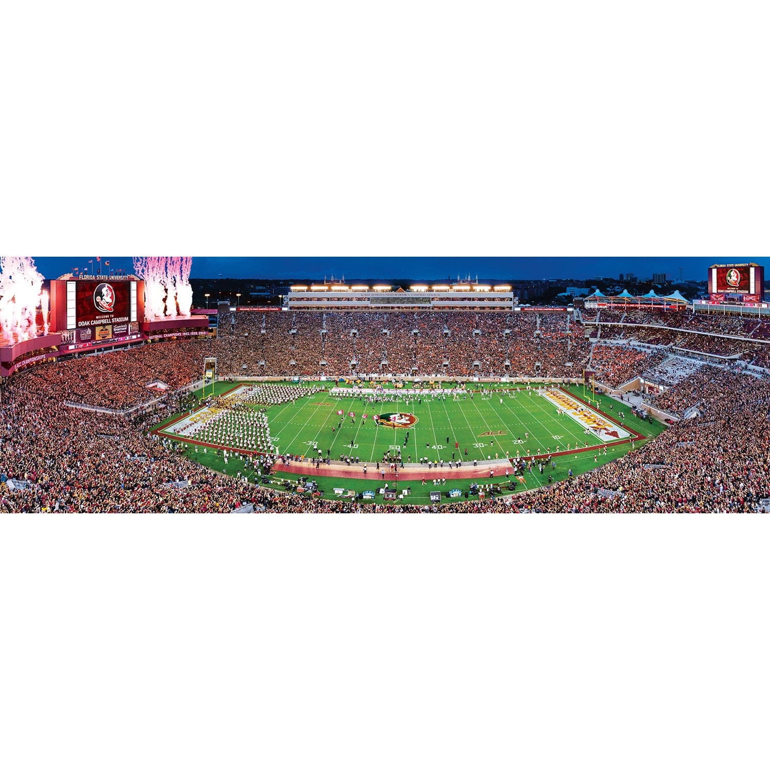 Florida State Seminoles - 1000 Piece Panoramic Jigsaw Puzzle - Image 2