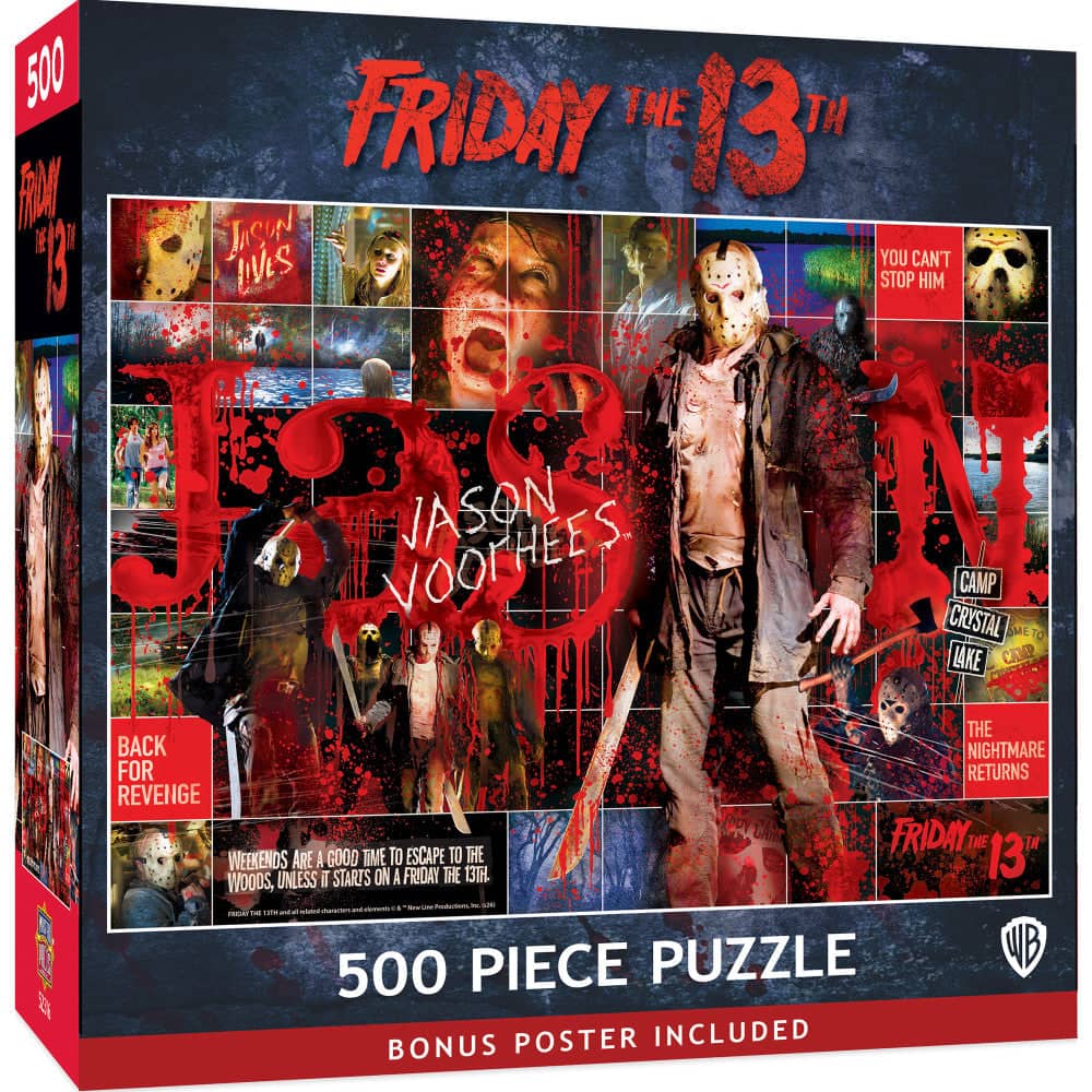 Friday the 13th 500 Piece Jigsaw Puzzle