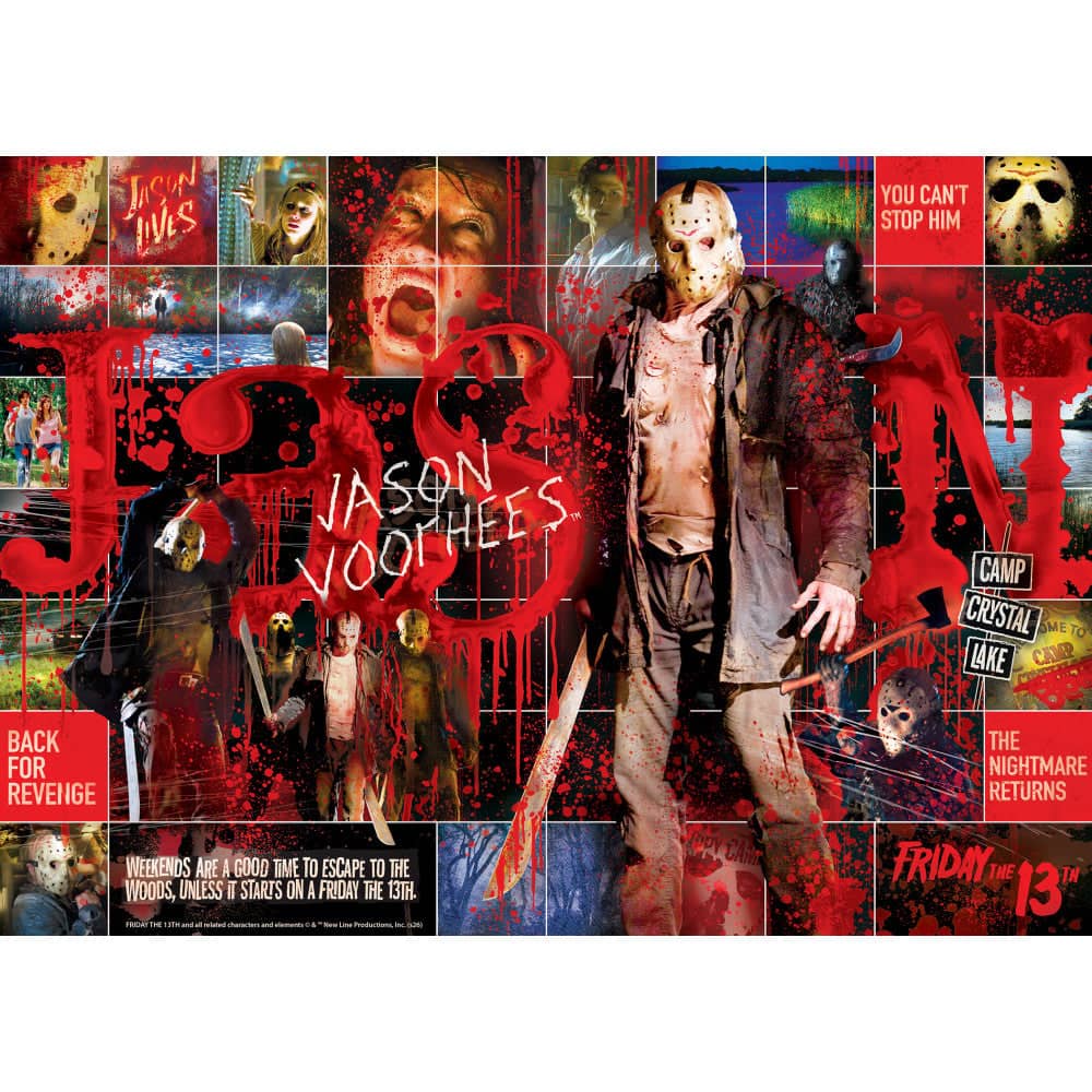 Friday the 13th 500 Piece Jigsaw Puzzle - Image 2