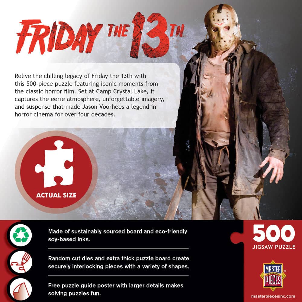 Friday the 13th 500 Piece Jigsaw Puzzle - Image 3