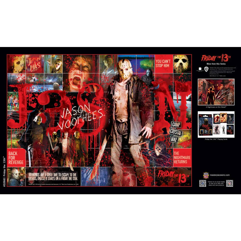 Friday the 13th 500 Piece Jigsaw Puzzle - Image 4