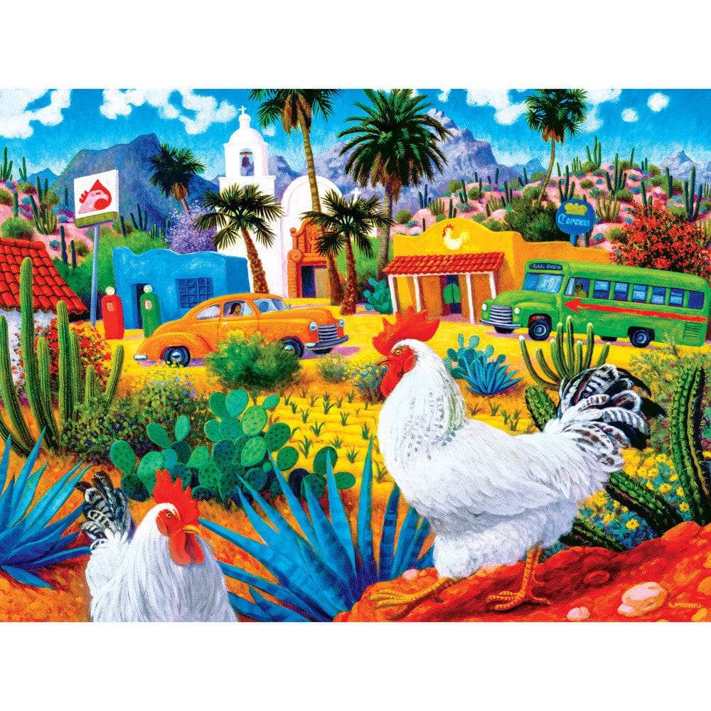 Gallos Blancos - Jigsaw Puzzle