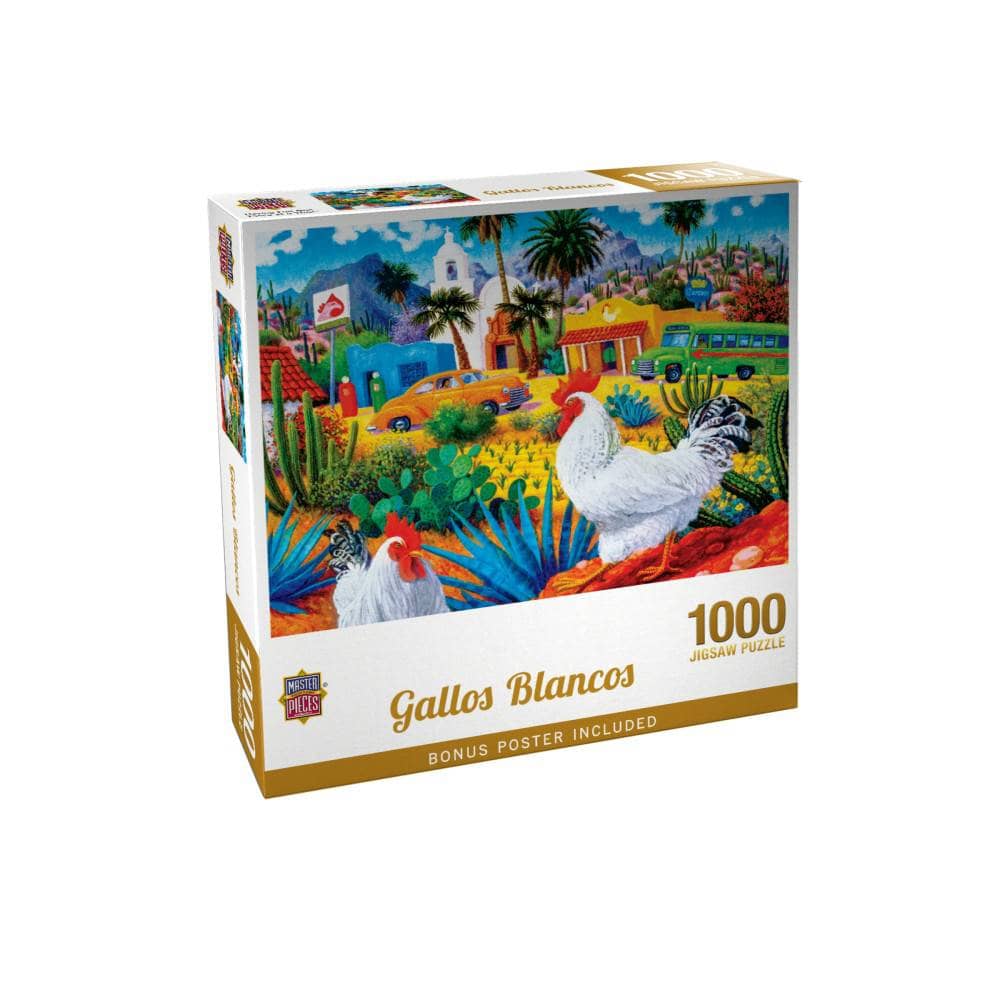 Gallos Blancos - Jigsaw Puzzle - Image 3
