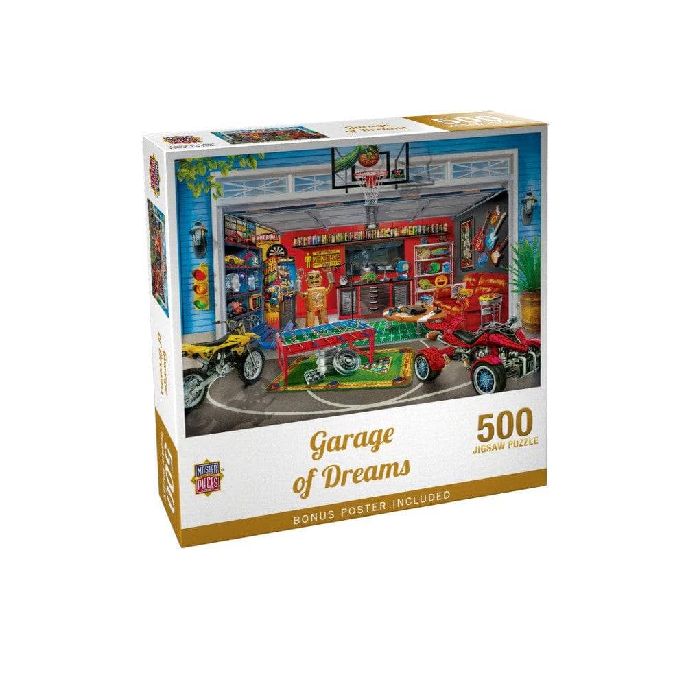 Garage of Dreams - Jigsaw Puzzle - Image 2