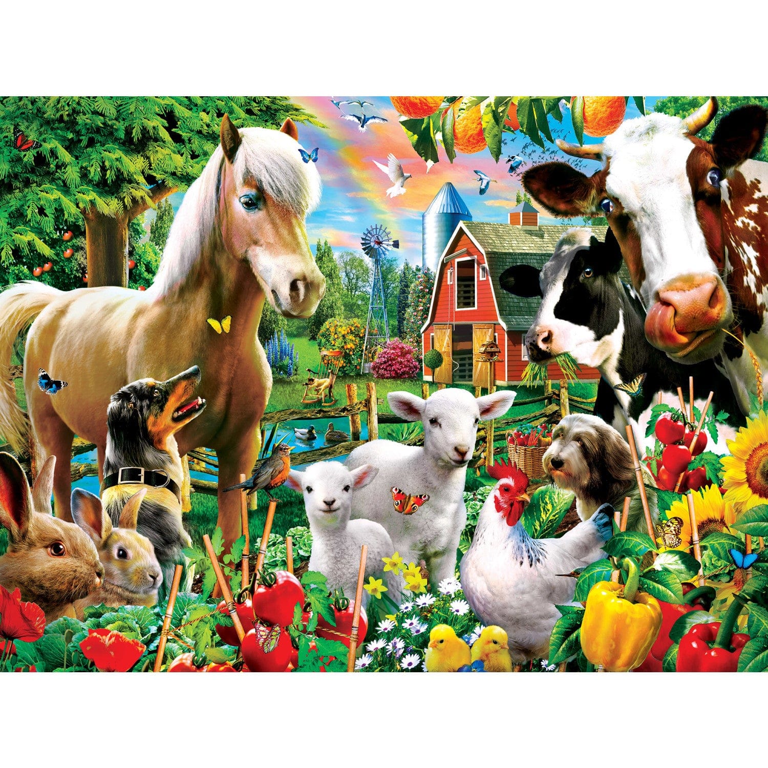 Garden Gathering - Jigsaw Puzzle