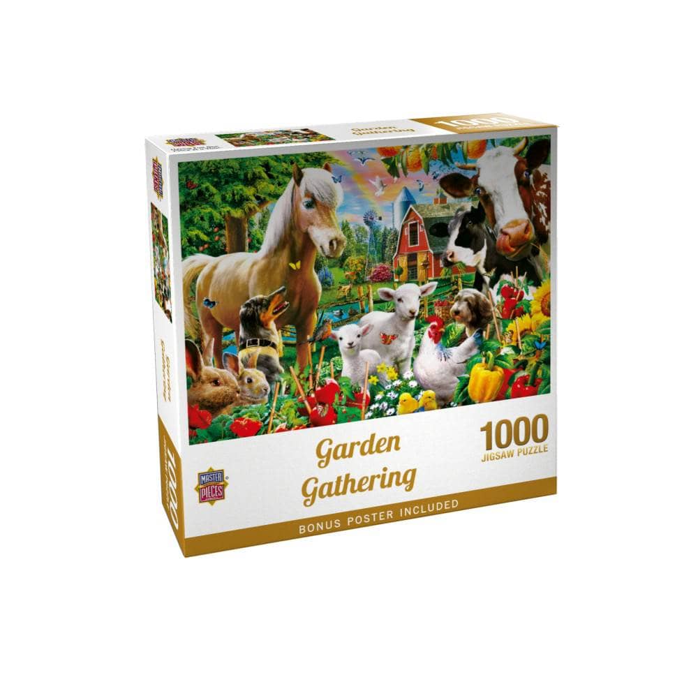 Garden Gathering - Jigsaw Puzzle - Image 2