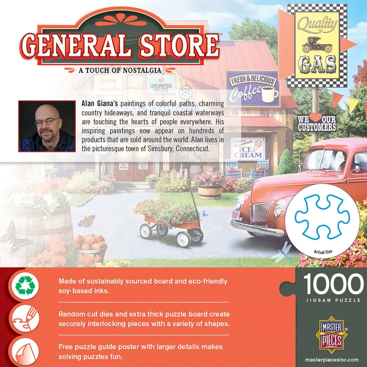 General Store - A Touch of Nostalgia 1000 Piece Jigsaw Puzzle - Image 3
