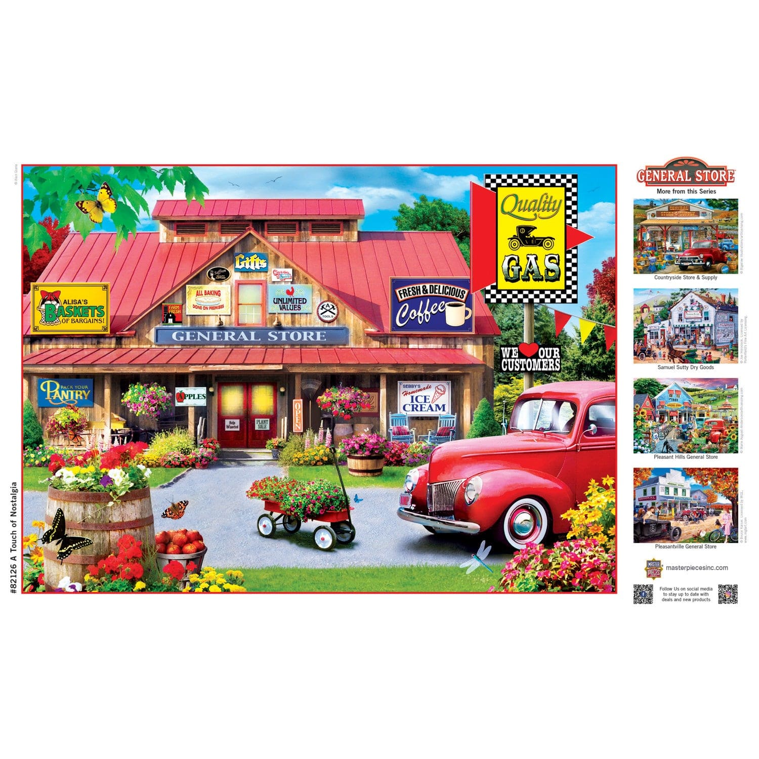 General Store - A Touch of Nostalgia 1000 Piece Jigsaw Puzzle - Image 4