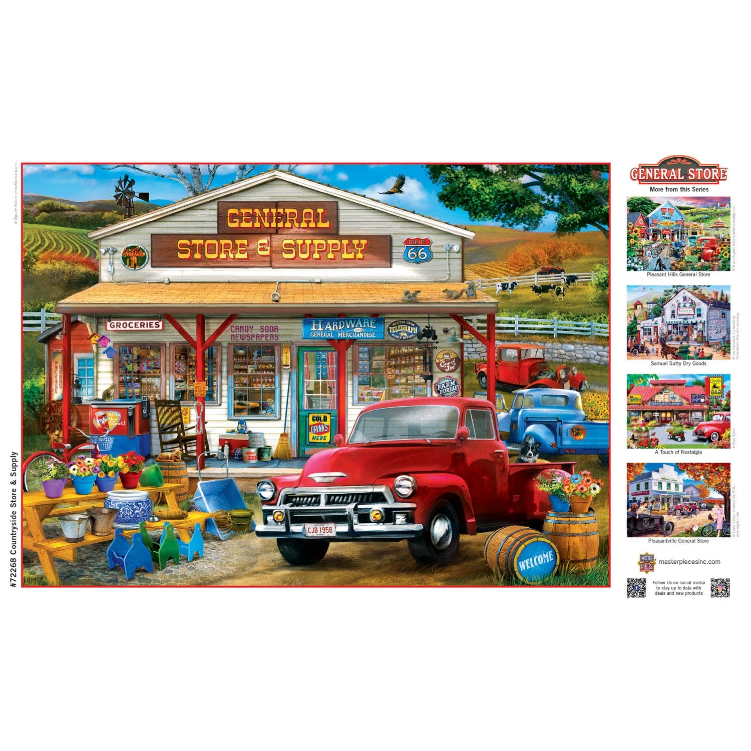 General Store - Countryside Store & Supply 1000 Piece Jigsaw Puzzle - Image 4