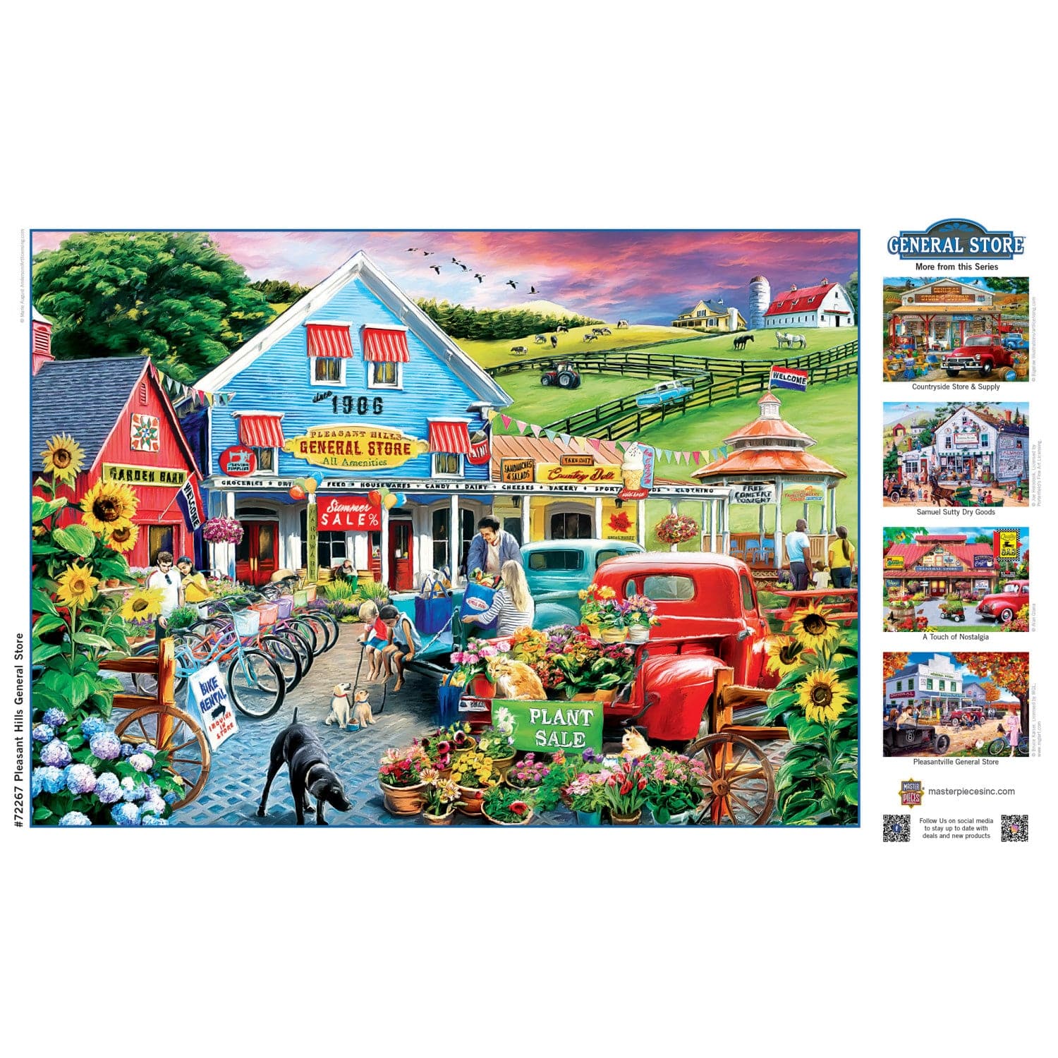 General Store - Pleasant Hills 1000 Piece Jigsaw Puzzle - Image 4