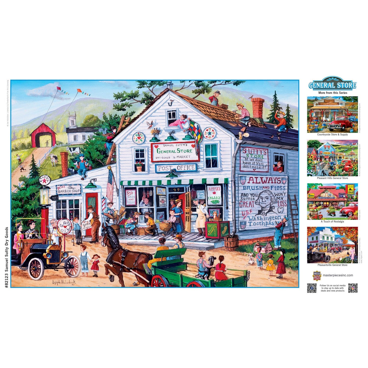 General Store - Samuel Sutty Dry Goods 1000 Piece Jigsaw Puzzle - Image 4
