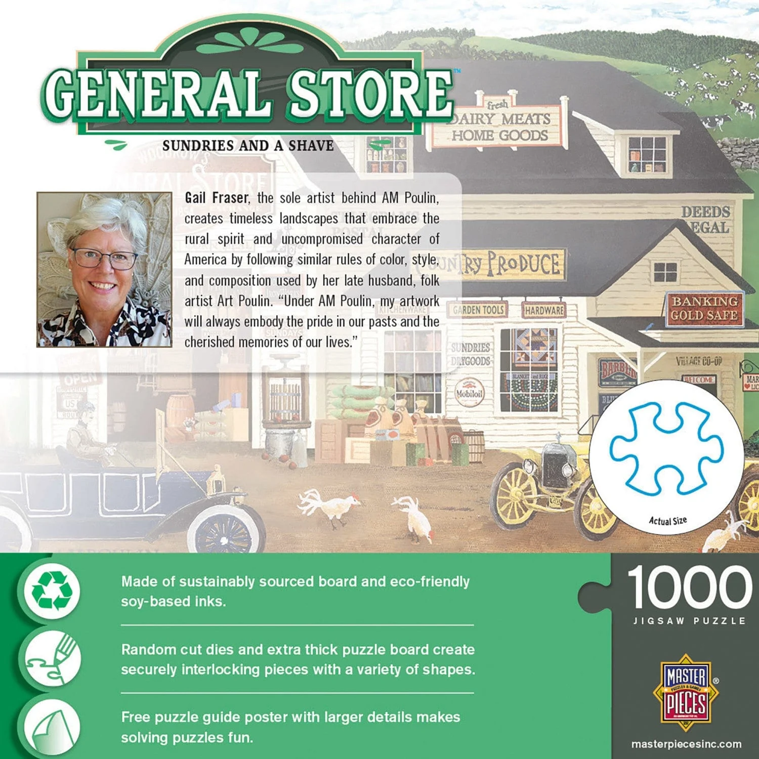General Store - Sundries and a Shave 1000 Piece Jigsaw Puzzle - Image 3