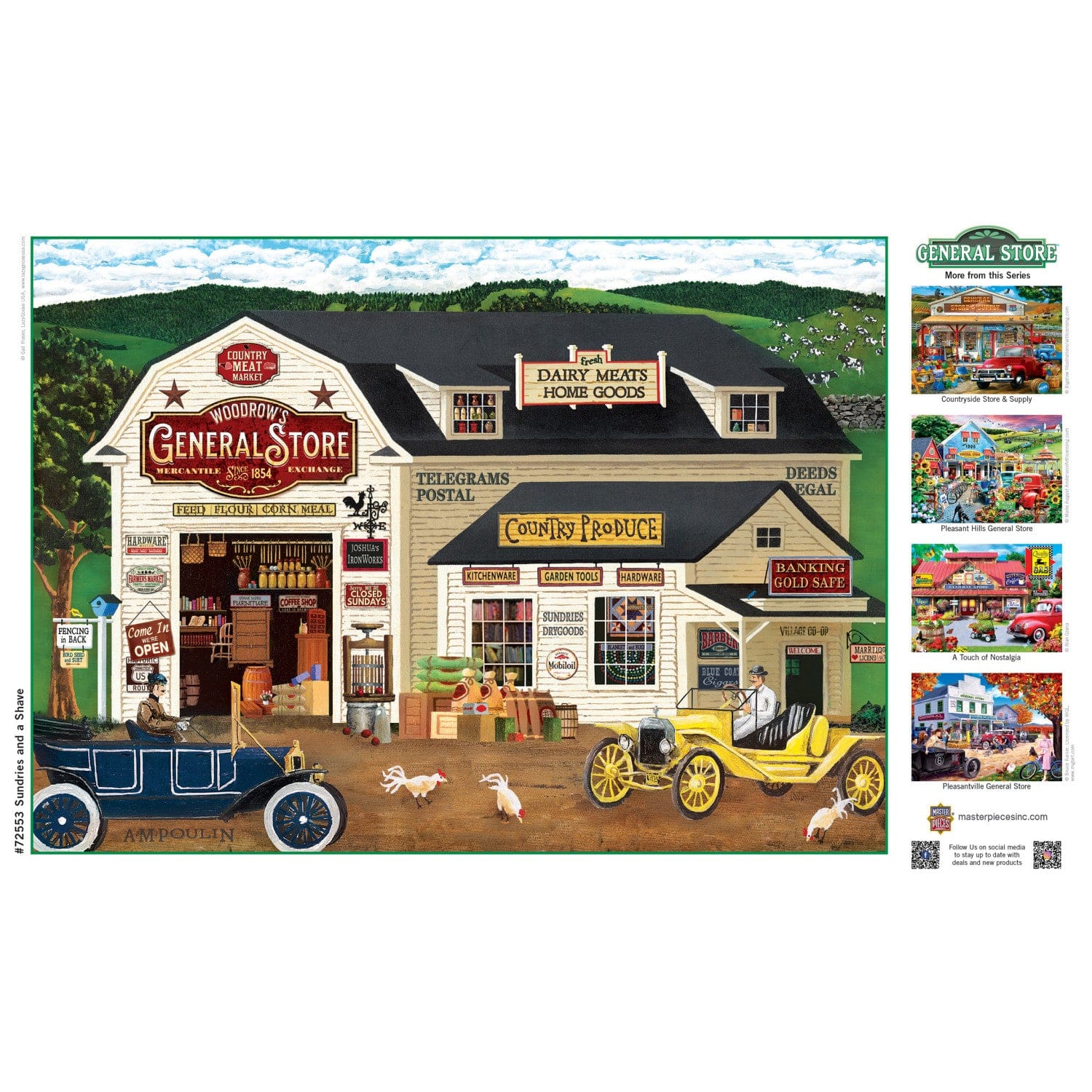 General Store - Sundries and a Shave 1000 Piece Jigsaw Puzzle - Image 4