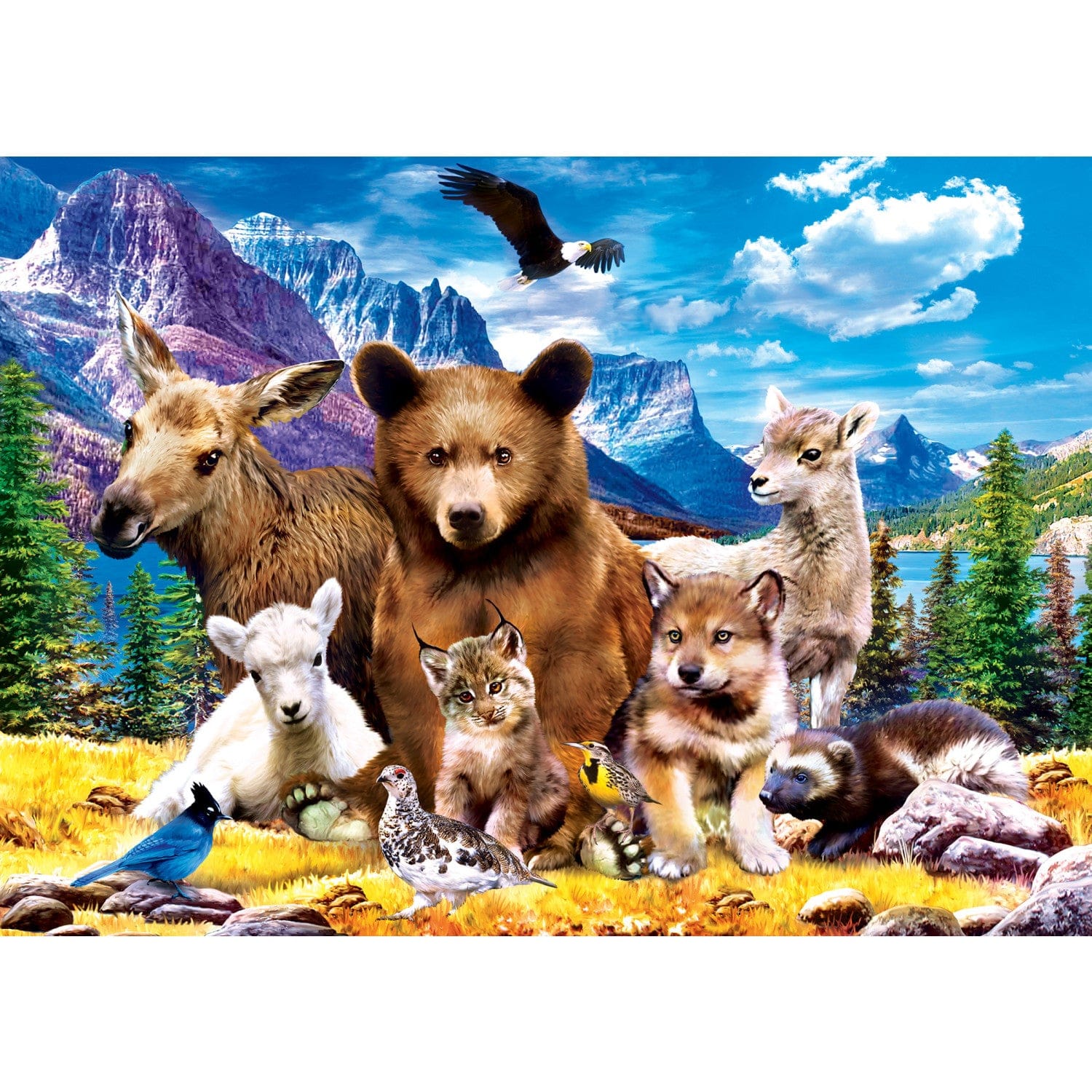 Glacier National Park - Jigsaw Puzzle