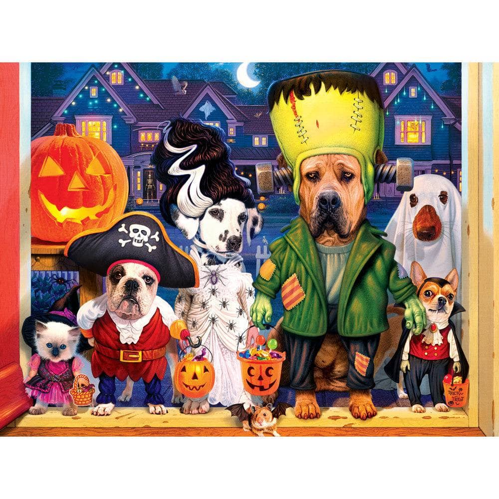 Glow in the Dark - Ready for Treats 300 Piece EZ Grip Jigsaw Puzzle - Image 2