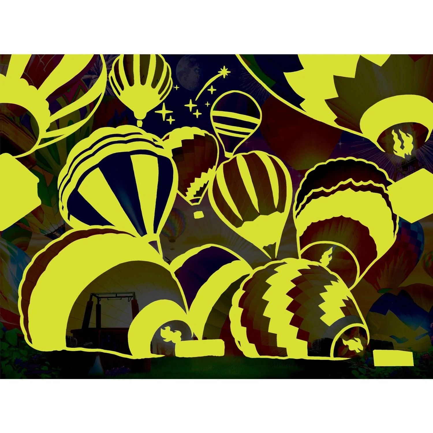 Glow in the Dark - Taking Flight 300 Piece EZ Grip Jigsaw Puzzle - Image 5
