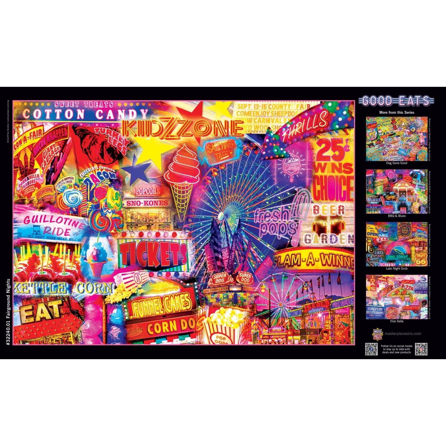Good Eats - Fairground Nights 500 Piece Jigsaw Puzzle - Image 4