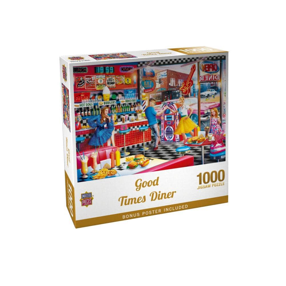Good Times Diner - Jigsaw Puzzle - Image 2