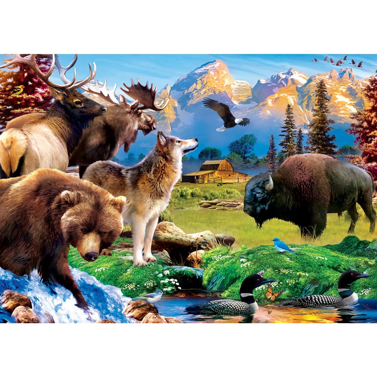 Grand Teton National Park - Jigsaw Puzzle