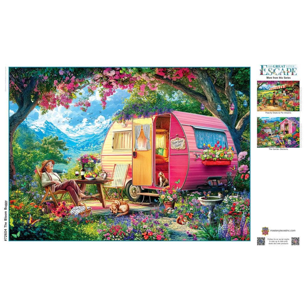 The Great Little Escape - The Bloom Buggy 1000 Piece Jigsaw Puzzle - Image 4