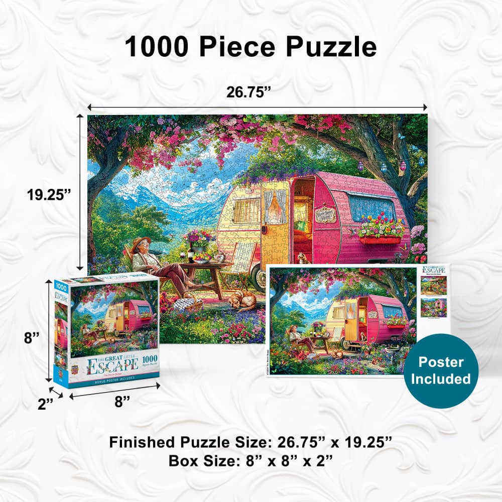 The Great Little Escape - The Bloom Buggy 1000 Piece Jigsaw Puzzle - Image 5