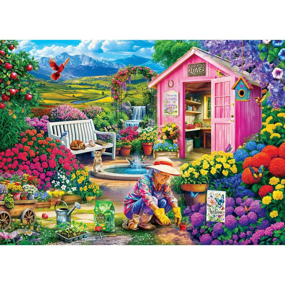 The Great Little Escape - The Garden Beckons 1000 Piece Jigsaw Puzzle - Image 2