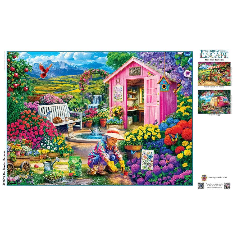 The Great Little Escape - The Garden Beckons 1000 Piece Jigsaw Puzzle - Image 4