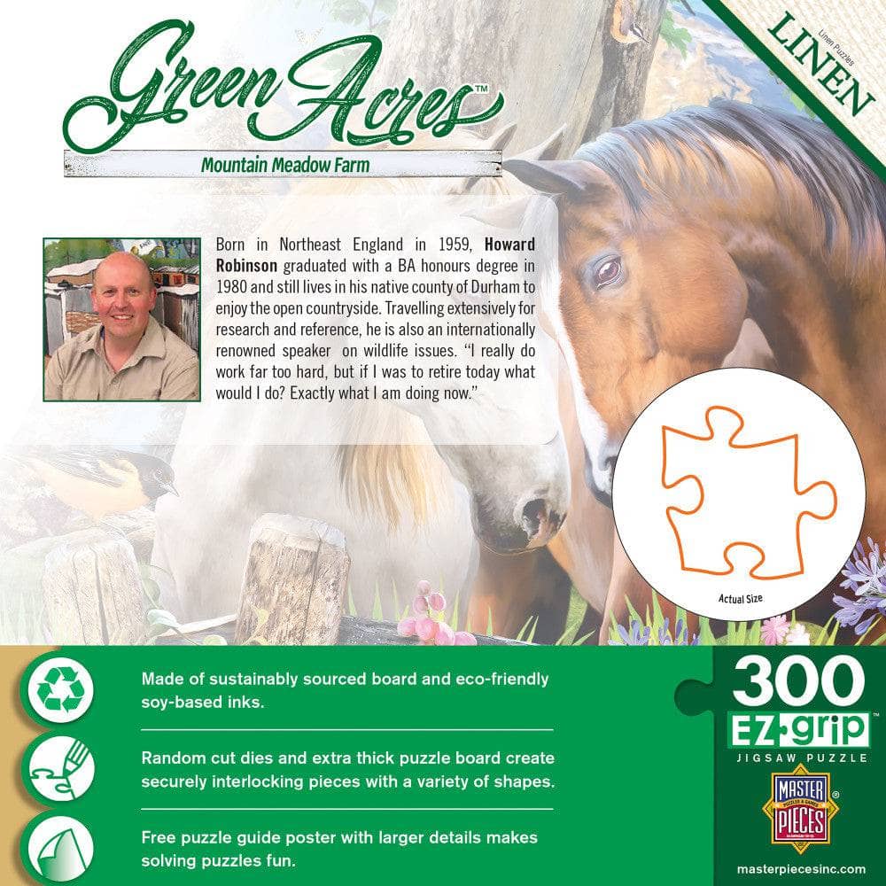 Green Acres - Mountain Meadow Farm 300 Piece EZ Grip Jigsaw Puzzle - Image 3