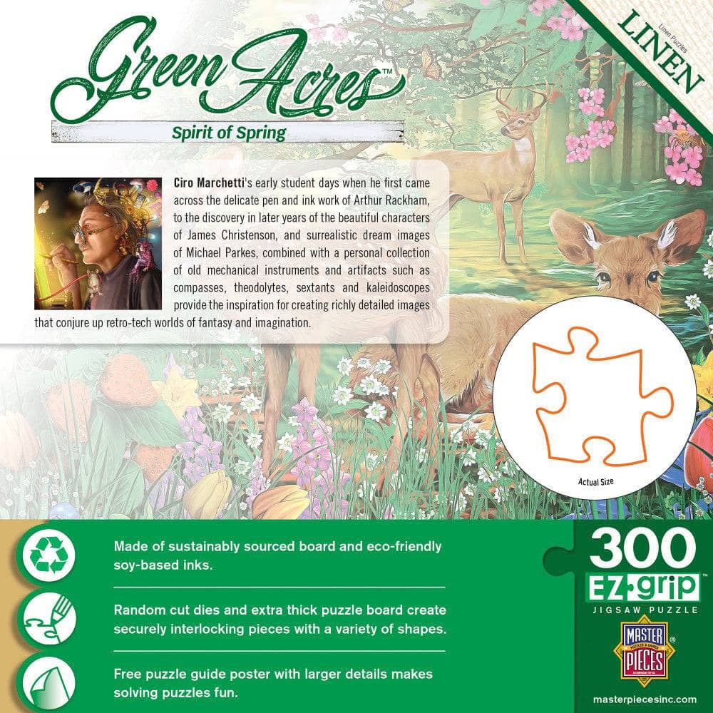 Green Acres - Spirit of Spring 300 Piece EZ Grip Jigsaw Puzzle - Image 3