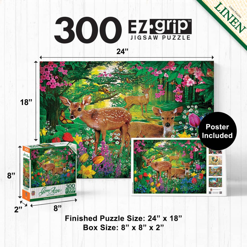 Green Acres - Spirit of Spring 300 Piece EZ Grip Jigsaw Puzzle - Image 5