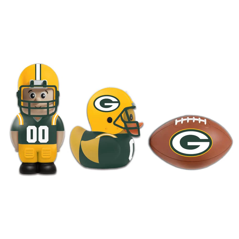 Bathletes - Green Bay Packers NFL Bath Toys - Image 2