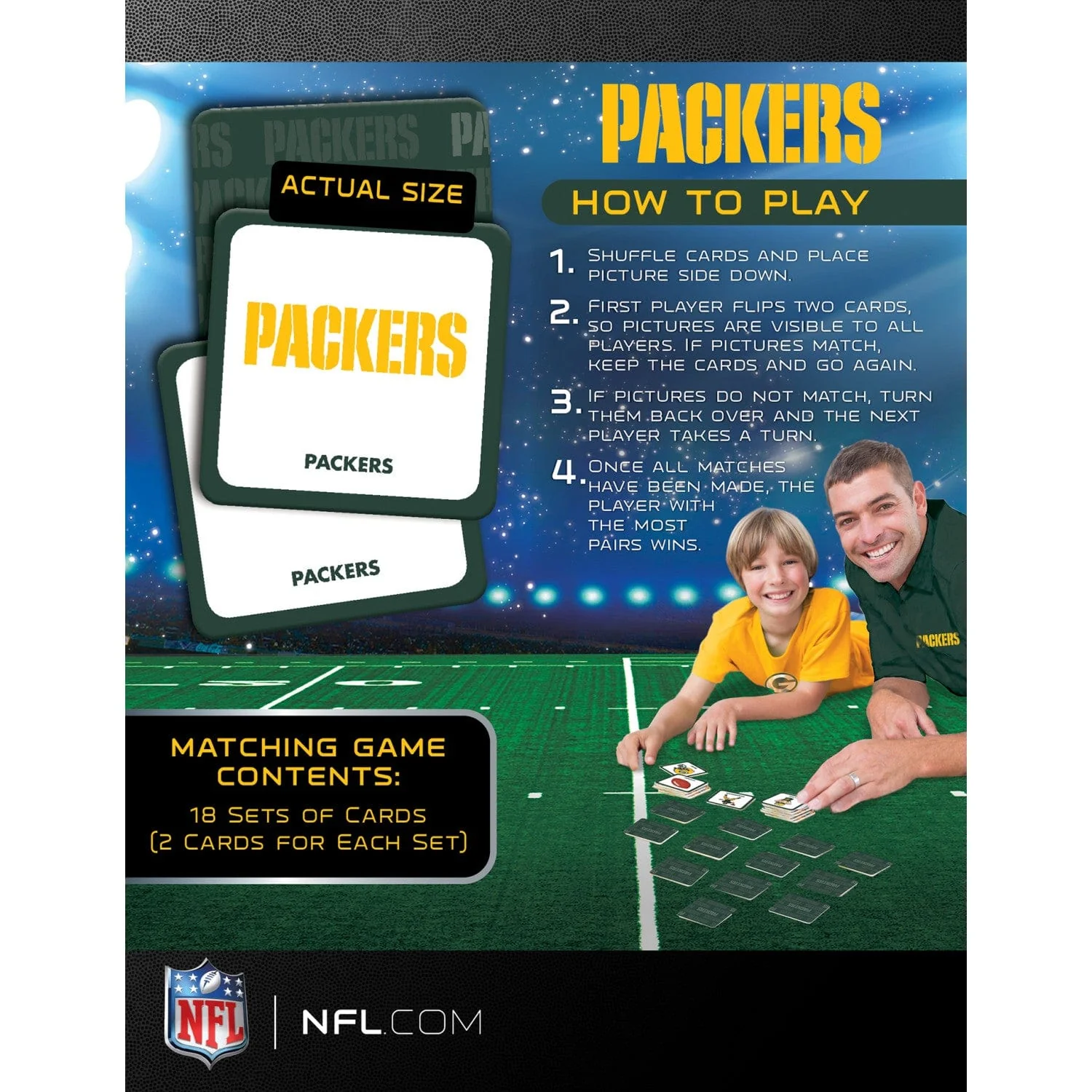 Green Bay Packers Matching Game - Image 3