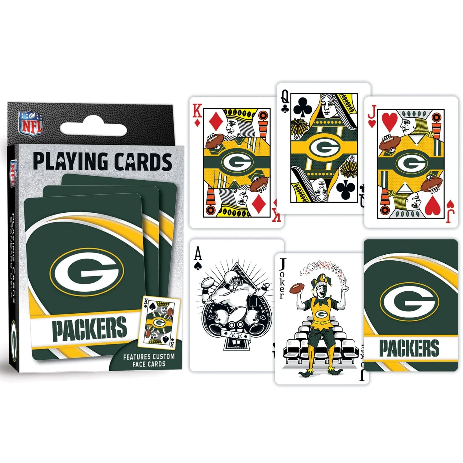 Green Bay Packers Playing Cards - 54 Card Deck - Image 3