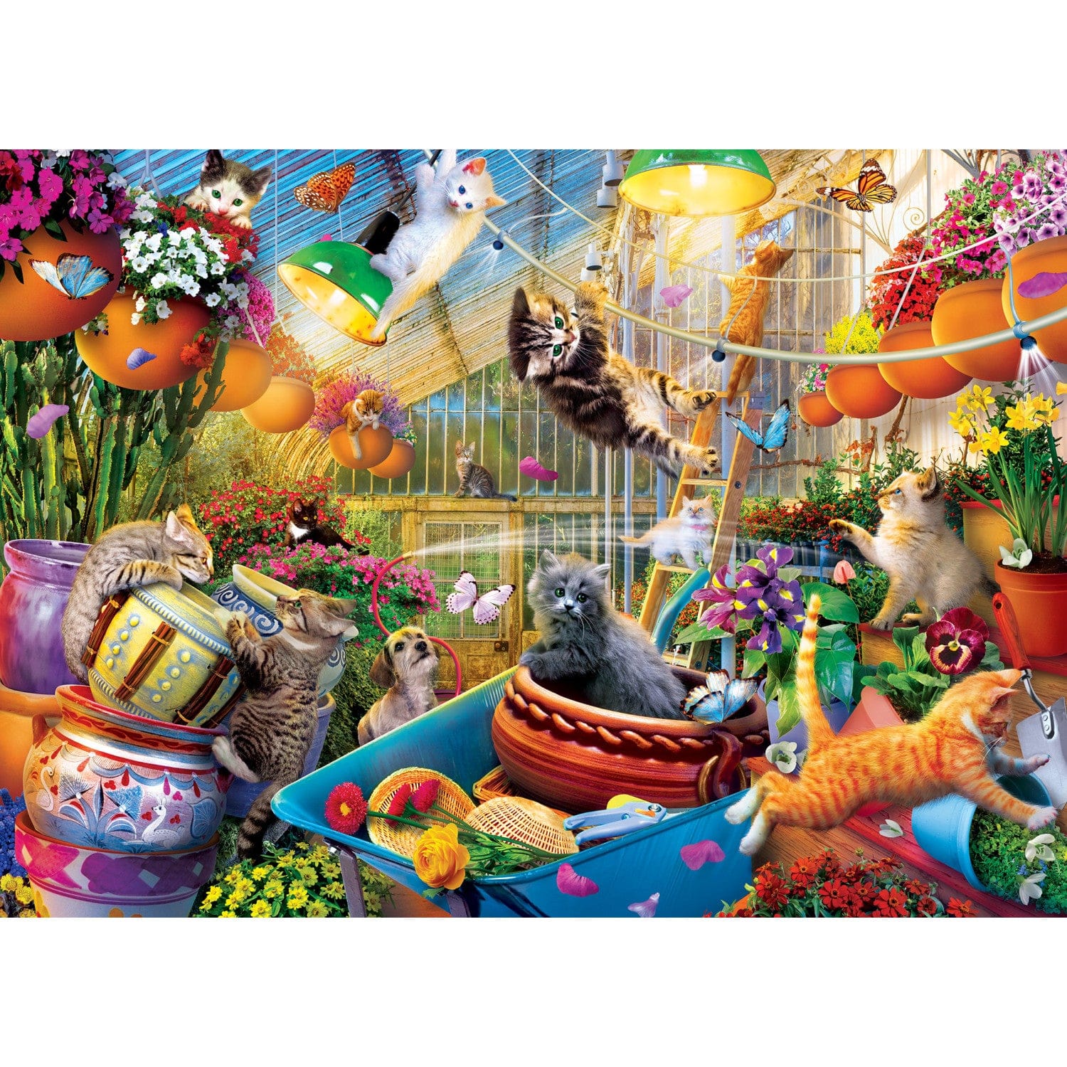 Greenhouse Gone Wild - Jigsaw Puzzle