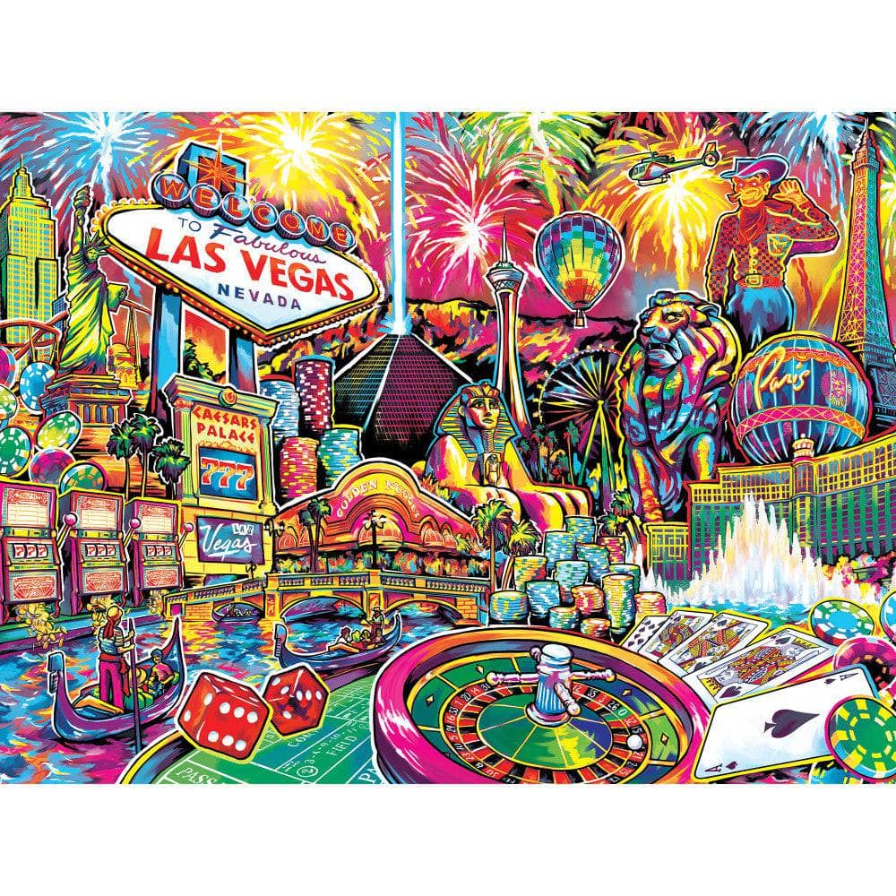 Greetings From Las Vegas - Jigsaw Puzzle