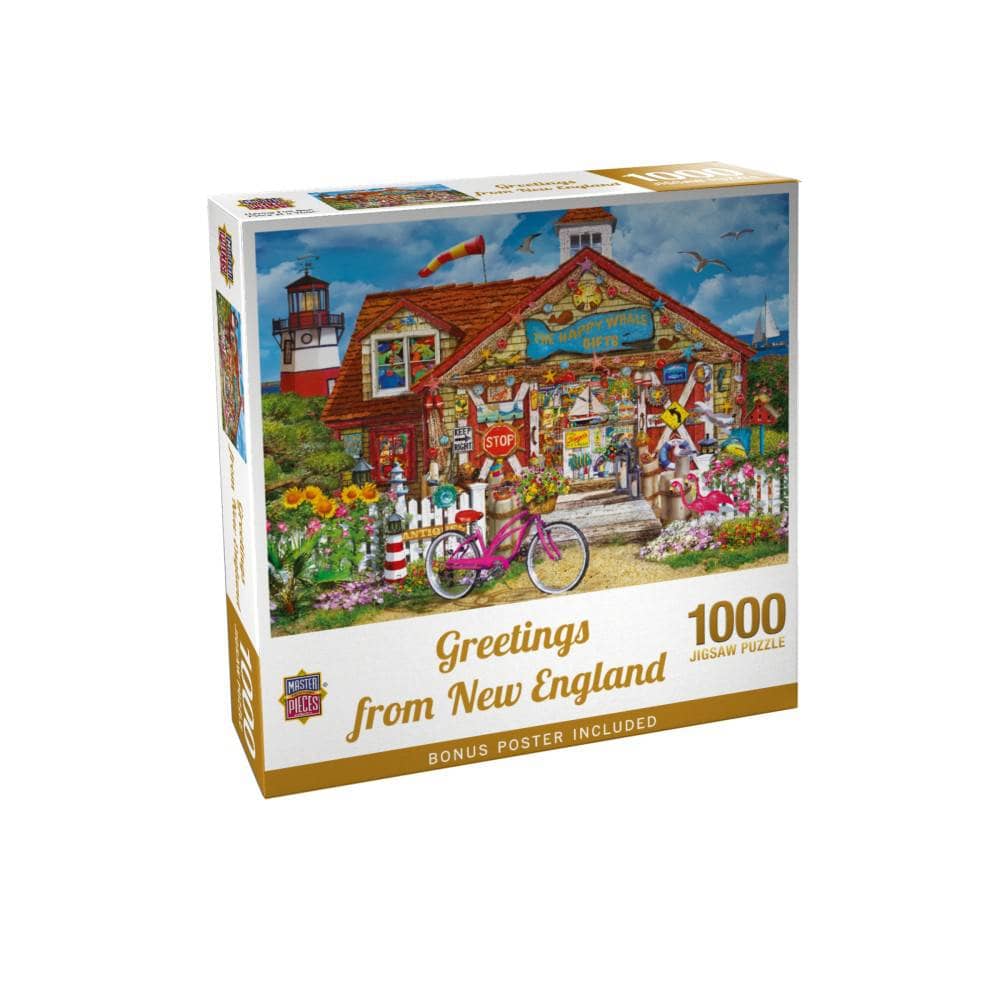 Greetings from New England - Jigsaw Puzzle - Image 2