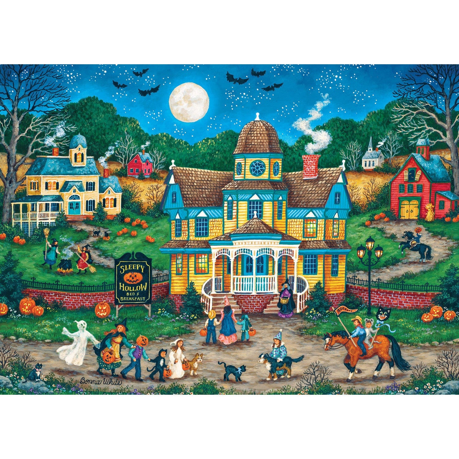 Halloween - The Tag Along 1000 Piece Jigsaw Puzzle - Image 2