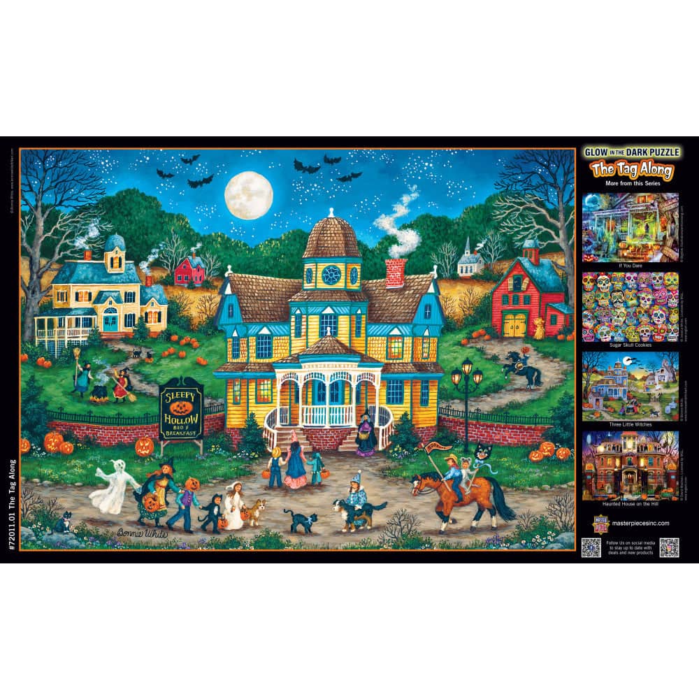 Halloween - The Tag Along 1000 Piece Jigsaw Puzzle - Image 4