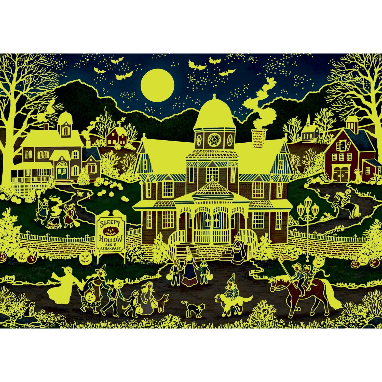 Halloween - The Tag Along 1000 Piece Jigsaw Puzzle - Image 5
