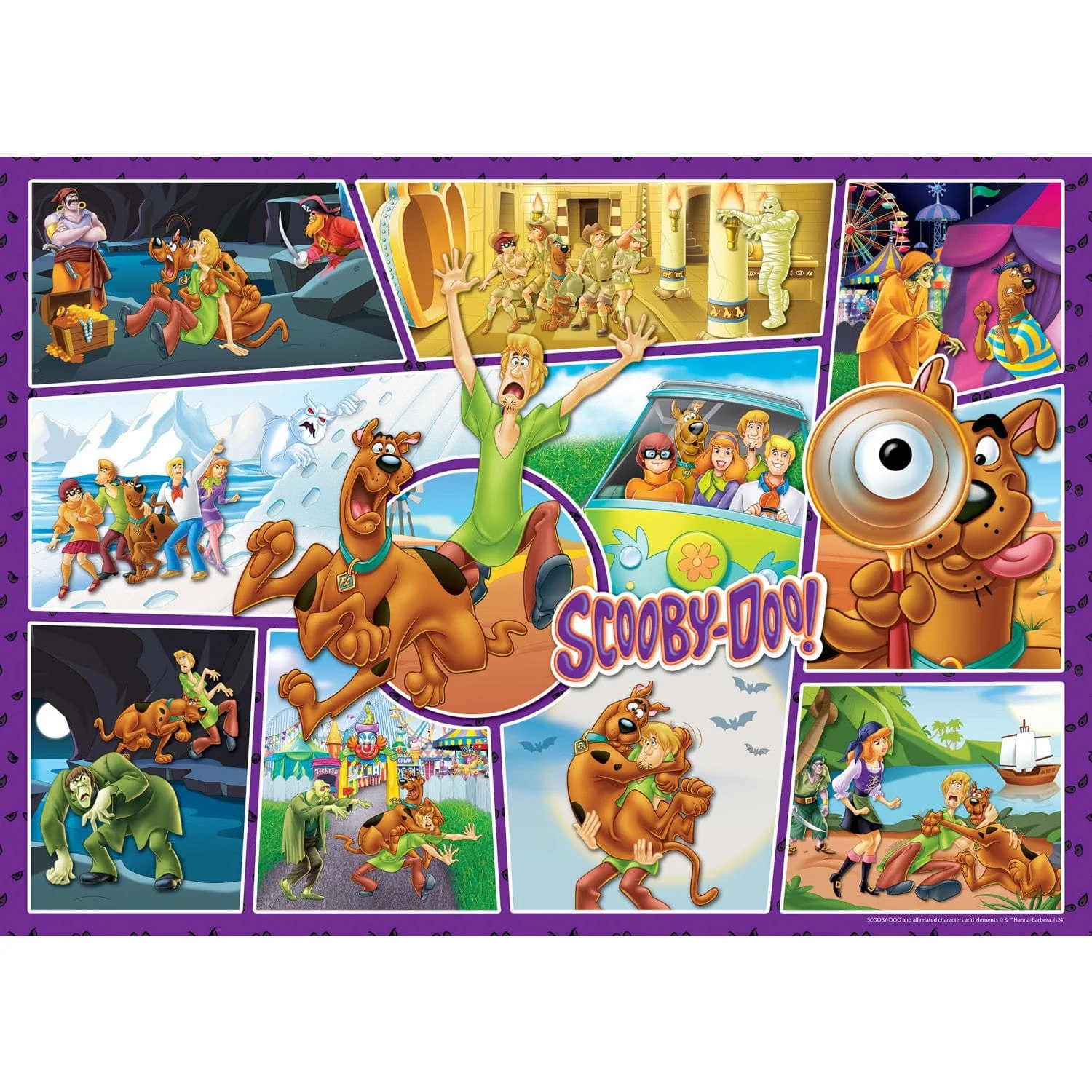 Cartoons - Scooby-Doo! Collage 500 Piece Jigsaw Puzzle - Image 2