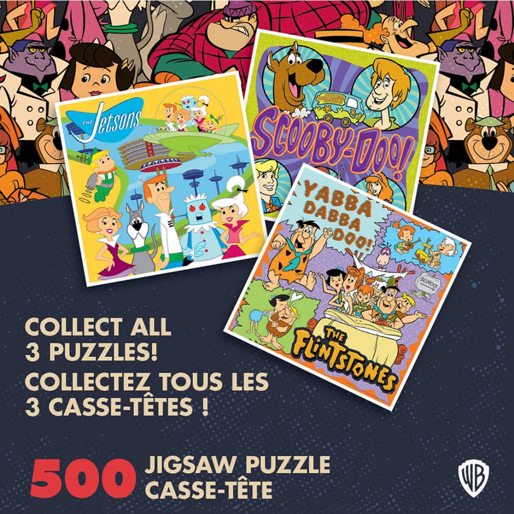Hanna-Barbera - The Flintstones 500 Piece Jigsaw Puzzle - Image 3